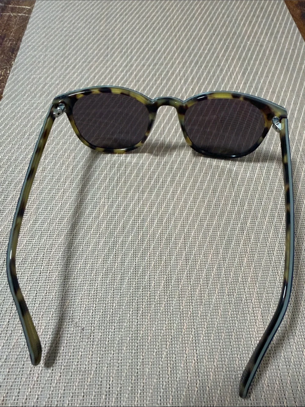 Madewell Classic Black Round mirror Sunglasses - Polarized Lenses